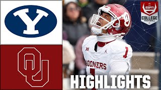 Oklahoma Sooners vs BYU Cougars  Full Game Highlights [upl. by Annovy224]