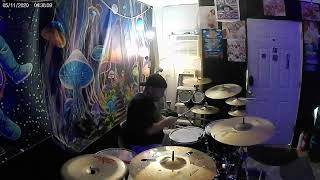 Immigrant song drum cover [upl. by Amihsat862]