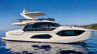 €14 Million Yacht Tour  Absolute 60 Fly [upl. by Lull]