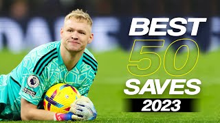 Best 50 Goalkeeper Saves 2023  HD 20 [upl. by Ventre]