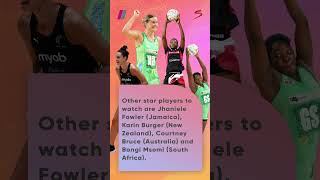 Most influential player  Netball World Cup  Showmax Pro [upl. by Tuinenga]