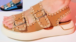 2024 TOP DIFFERENT NEW TRENDY SANDALS DESIGNS FOR WOMEN LATEST COMFORTABLE SANDALS NEW COLLECTION [upl. by Tarr731]