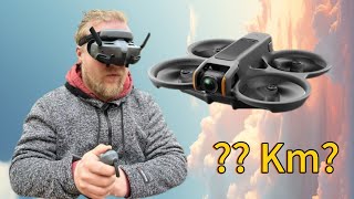 DJI Avata2 тест дальности в реальных условиях 4k [upl. by Elleynod403]