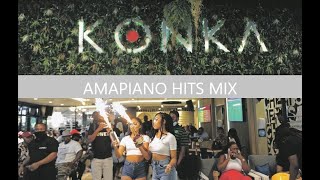 Amapiano Hits Mix quotKonka Vibesquot mix by DAthiz [upl. by Nylahs978]