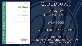 Cloudburst  Eric Whitacre [upl. by Aidroc]