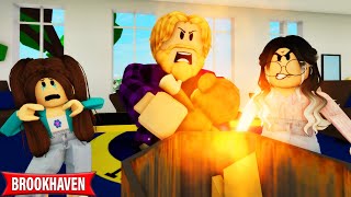 I WAS ADOPTED BY A STRICT FAMILY ROBLOX MOVIE CoxoSparkle [upl. by Geffner]