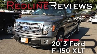 2013 Ford F150 XLT Review Walkaround Exhaust Test Drive [upl. by Parfitt]