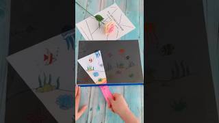 Satisfying art 🎨 diy handmade diycrafts outofwaste artandcraft artandcraftthings shorts art [upl. by Allmon]