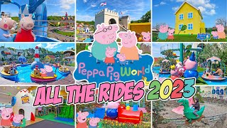 PEPPA PIG WORLD All the Rides 2023 4K [upl. by Jacobs]