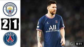 Manchester City vs PSG 21 Extended Highlights amp All Goals 2021 [upl. by Tomkin]