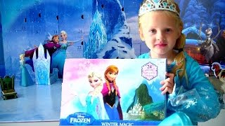 JOUET la reine des neiges CALENDRIER DE LAVENT 2015FROZEN ADVENT CALENDAR [upl. by Nnylatsyrk]