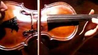 GLUCK MELODIE VIOLIN SOLO Beautiful Piece Played on Rare Unusual John Bohmann Violin [upl. by Alicia747]