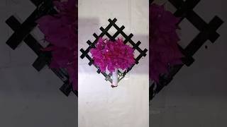 quotDIY Bougainvillea Flower Wall Decor  Easy Craft Ideasquotshort reelyoutubeshort diycrafts viral [upl. by Tai808]