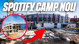 NEW SPOTIFY CAMP NOU  1 YEAR TRANSFORMATION 🔵🔴 [upl. by Hines]