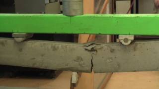 Part 2  Making and Testing Concrete Beams Post tensionedNonpost tensioned [upl. by Rebe]