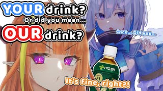 Coco Thought She Drank Kanatas Tea BUT ACTUALLY Kanata did it First【Hololive  Kanata x Coco】 [upl. by Angelita]