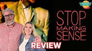 STOP MAKING SENSE 4K RESTORATION Movie Review  Talking Heads  Jonathan Demme [upl. by Wahkuna616]