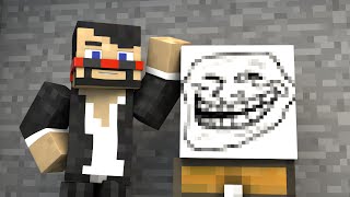 GREATEST TROLL EVER Minecraft Animation [upl. by Ennairda]