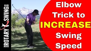 Trick to Increase Swing Speed  Elbow Motion in Golf Swing [upl. by Deryl787]