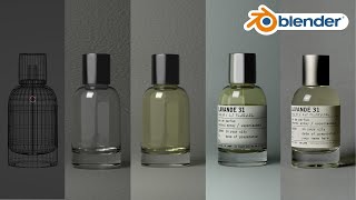 Product Design Tutorial with Blender Perfume Bottle [upl. by Dick]