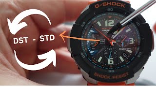 GW 3000 jak zmienić czas letni na zimowy ciekawostki by Matej recenzja GShock [upl. by Supmart796]