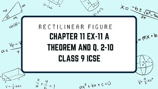 RECTILINEAR FIGURE CHAPTER 11 EXERCISE 11 A Q NO 210 [upl. by Niai]