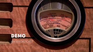 Demo of 1937 Philco 37610T Radio  Bluetooth Retrofit [upl. by Noyrb]