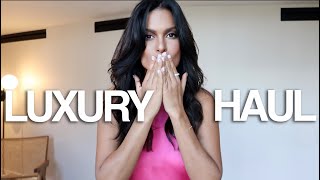 MY FIRST LUXURY HAUL OF 2022  FARFETCH TRY ON HAUL  Maria Teresa Lopez [upl. by Gibbie]