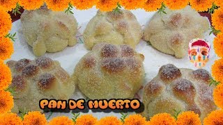 Como Hacer Pan de muerto Casero  Receta que vale ORO  Suave y esponjoso [upl. by Jessalin]