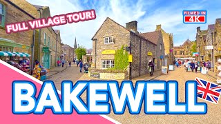 BAKEWELL  Full village tour of Bakewell in the Peak District Derbyshire England [upl. by Animrelliug]