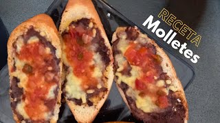 MOLLETES CRUJIENTES Y DELICIOSOS EN FREIDORA DE AIRE  RECETA RÁPIDA Y SABROSA  Menú del día [upl. by Elhsa]