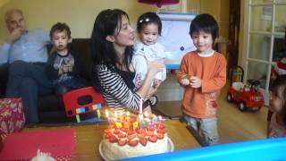 20110911 Ashleys 1st Birthday  part 1 [upl. by Munshi]