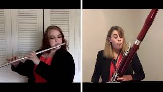 Sonatine for Flute and Bassoon by Eugene Bozza [upl. by Amzu]