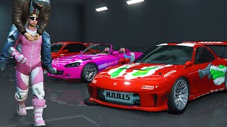 I Built a New Fast and Furious Garage  GTA Online Los Santos Tuners [upl. by Ariaec]