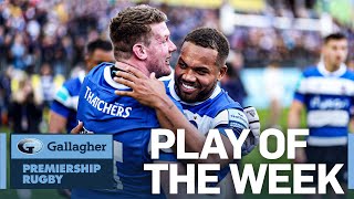 Bath Snatch Both the Ball amp a Champions Cup Place in the Last Minute  Play of the Week [upl. by Leiad]