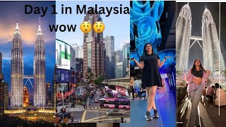 DAY ONE IN KUALA LUMPUR MALAYSIAITINERARY for first day BEST PLACES TO VISIT [upl. by Yrolam]