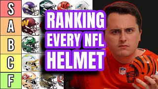 RANKING ALL 32 HELMETS IN THE NFL TIER LIST EDITION [upl. by Eissoj840]