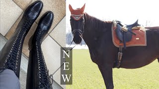 Meine neuen Reitstiefel 😍Mit Polo Schnürung [upl. by Nitsoj]