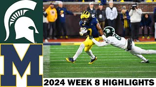 Michigan vs Michigan State FULL GAME Week 9 Highlights  College Football Highlights 2024 [upl. by Hiroshi788]