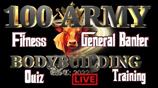 TampJs 100army natural Fitness amp Bodybuilding is live [upl. by Yhtamit]