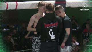 Oswald Bryan Vs Kasen Hickinson  Wolkernite Fight Championship 4  Junior MMA [upl. by Anyrtak]