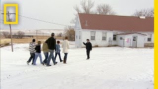 Wesley Gives a Tour  American Colony Meet the Hutterites [upl. by Amoihc]