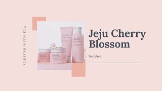 Innisfree Jeju Cherry Blossom Skin Care [upl. by Lacee]