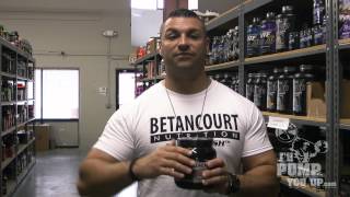 Betancourt Nutrition Bullnox Androrush Supplement Review and Taste Test [upl. by Haiel]