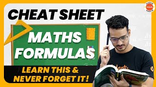 Cheat Sheet For All Maths Formulas  Class 9 Maths Important Formulas Term 1  Midterm Preparation [upl. by Ty]