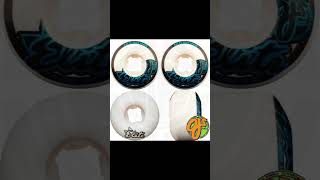 OJ WHEELS 53mm Elite EZ EDGE 101a Skateboard Wheels By EIRS Distribution [upl. by Cyril]