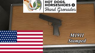 The Weapons of Hot Dogs Horseshoes and Hand Grenades M1911 Stamped [upl. by Adaven]