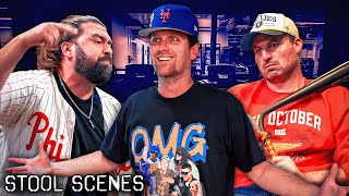 New York vs Philly Ends in Chaos at Barstool HQ  Stool Scenes [upl. by Ahsitra]