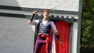 Jacques Ze Whipper Musical Whips 9102023 LIVE at King Richards Faire Carver MA [upl. by Aniled]