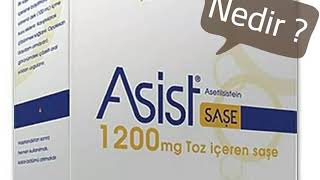 Asist 1200 mg Toz içeren saşe  Nedir ve Ne için Kullanılır  balgam sökücü ilaçlar [upl. by Ddal667]